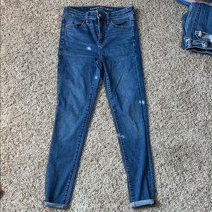 American Eagle Outfitters Women's Indigo Skinny Jeans